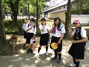 １学年　奈良へ校学学習
